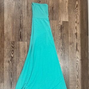 Lularoe maxi skirt, teal